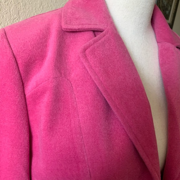 Pink soft open front suit jacket- size 8p! TanJay - Picture 3 of 5